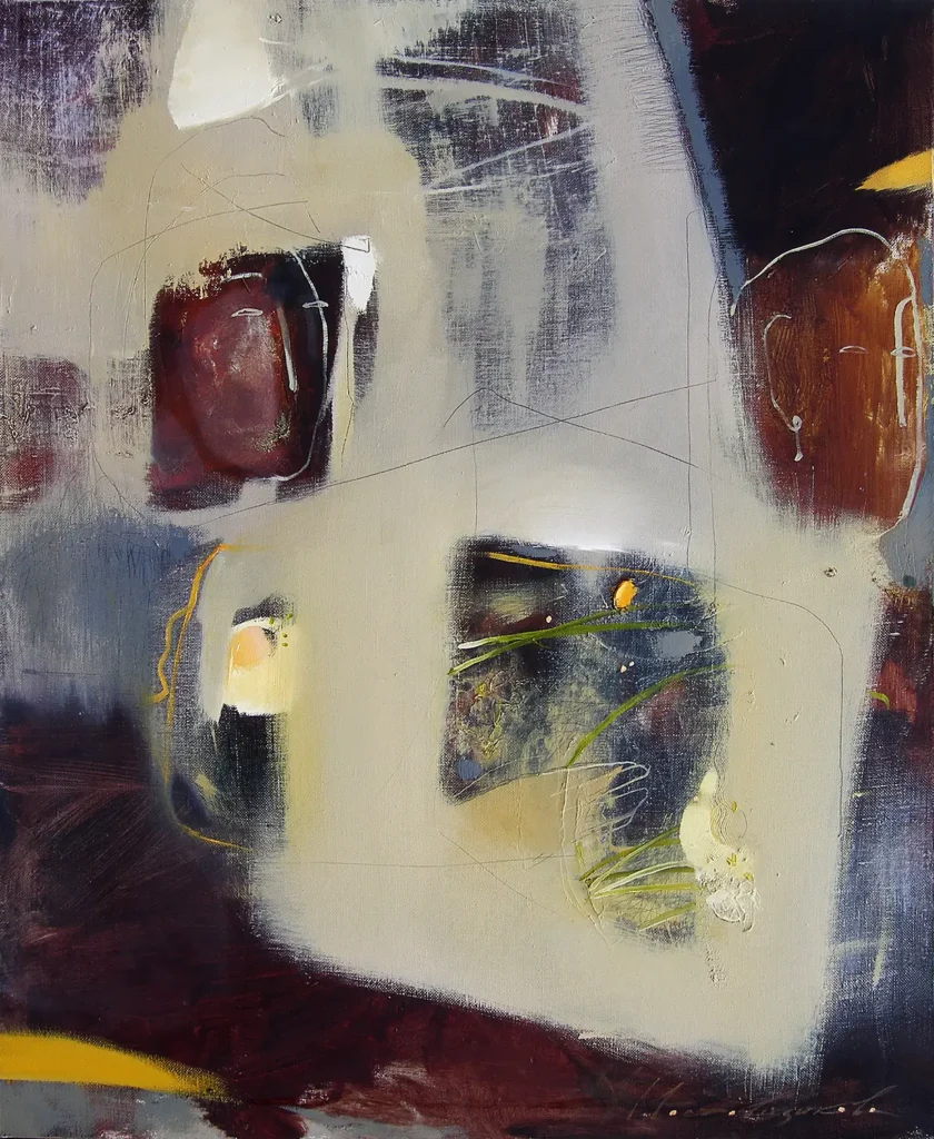 Breakfast, Extraversia, 2020. Oil on canvas, 120 × 100 cm.