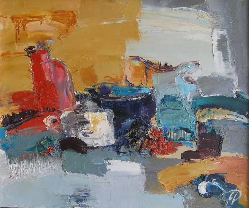 Studio 116A, Extraversia, 2014. Oil on canvas, 50 × 60 cm.